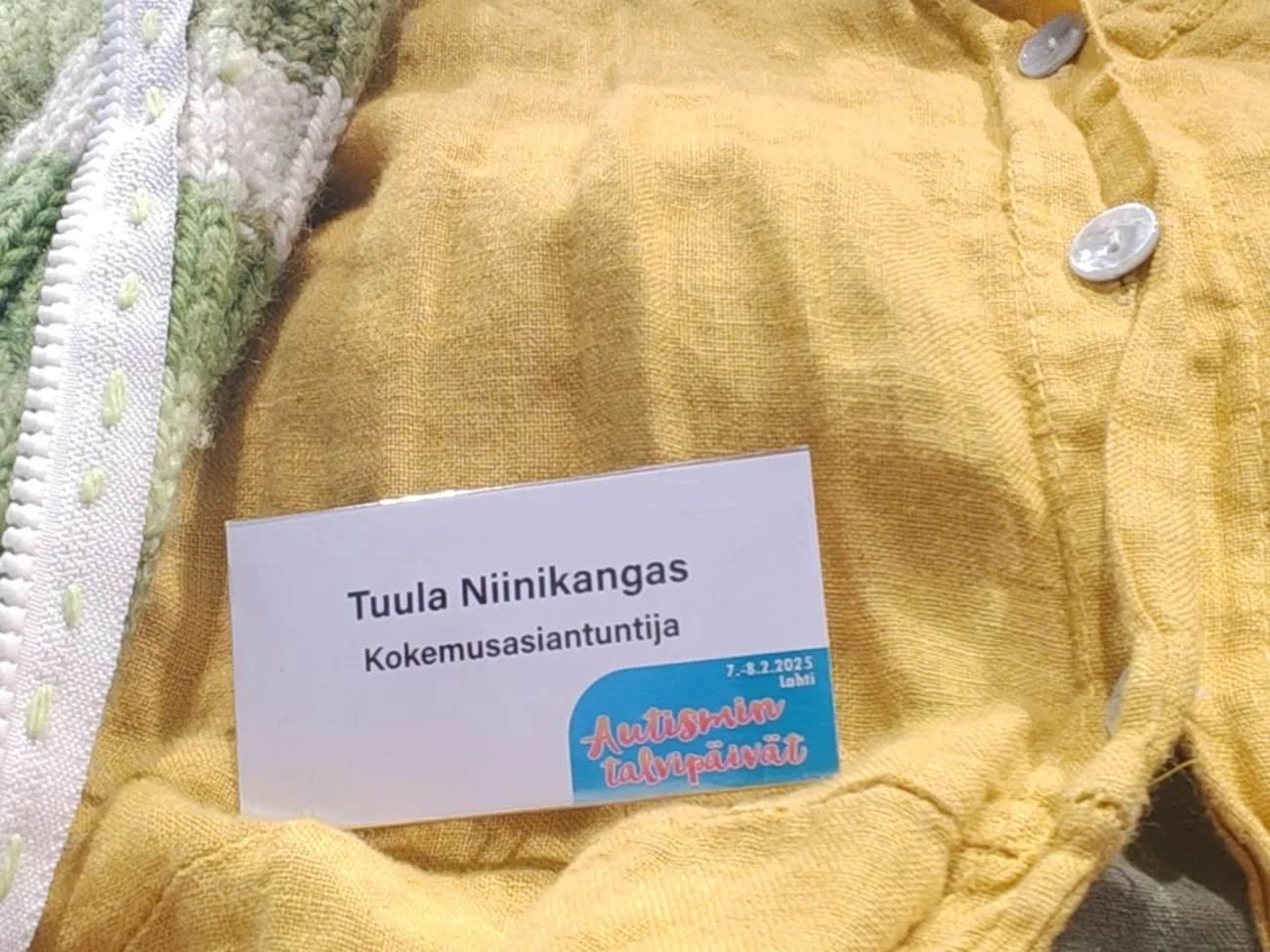 Tuula Niinikangas kokemusasiantuntija